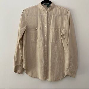 Ralph Lauren Linen long sleeve shirt